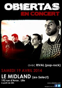 Obiertas en concert avec Rival