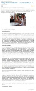 La Voix du Nord (21/08/2012)