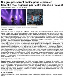 Obiertas dans la Voix du Nord