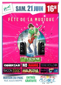 Obiertas en concert à Beuvry pour la Fête de la Musique le 21 juin 2014