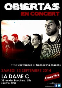 Obiertas en concert à La Dame C
